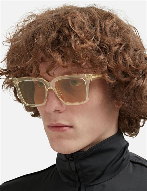 Soft Recycled Acetate Square Sunglasses .